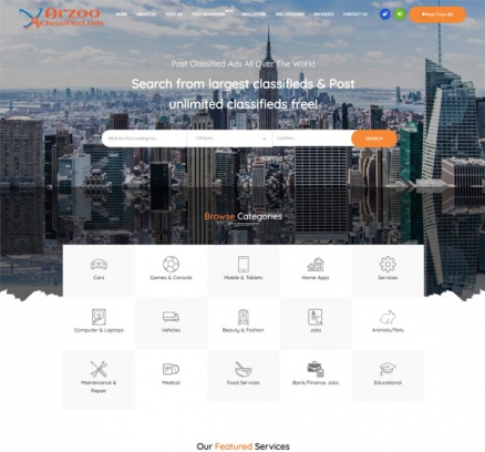 Arzoo Classified Ads-min